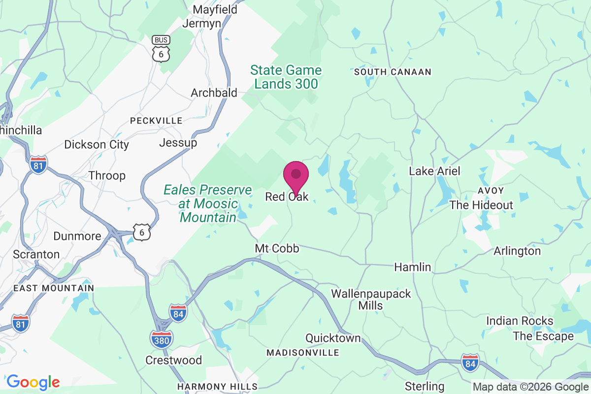 Carte de Red Oak