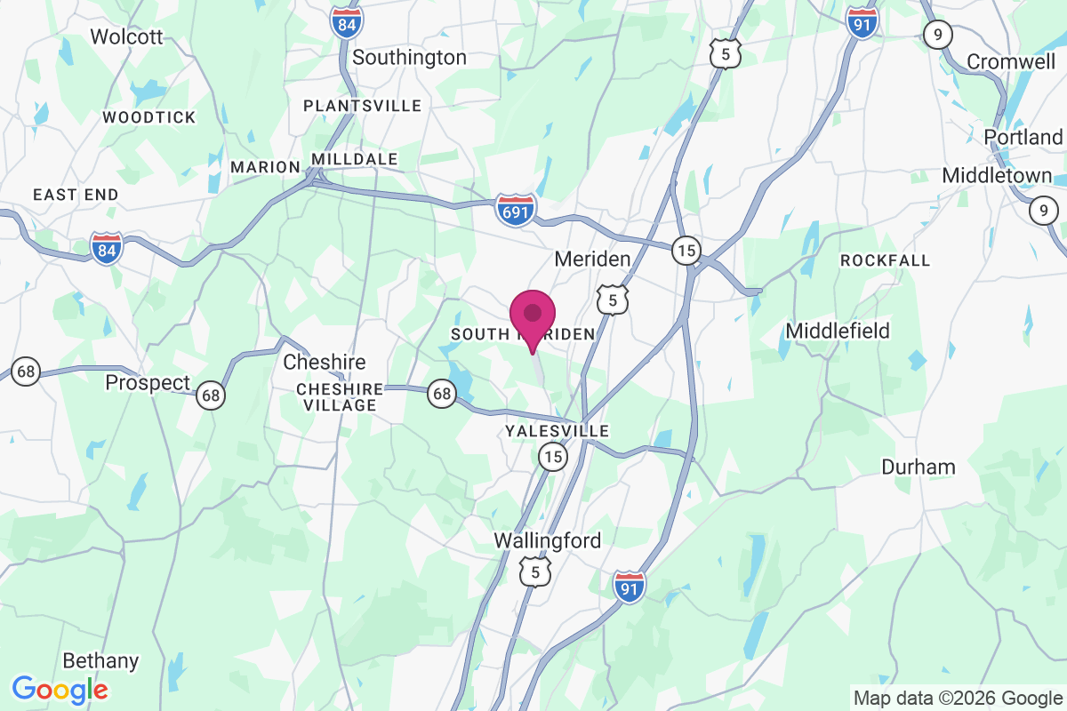 Carte de South Meriden