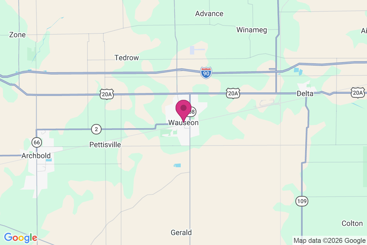 Carte de Wauseon