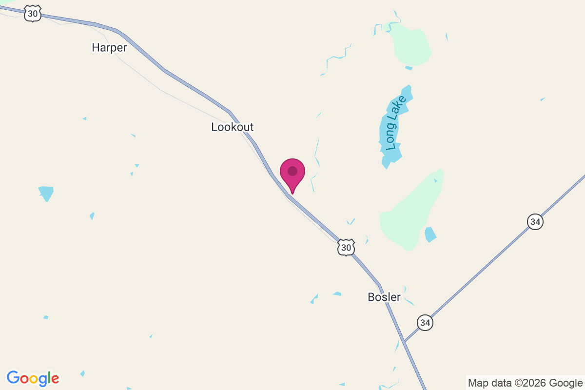 Carte de Cooper Lake