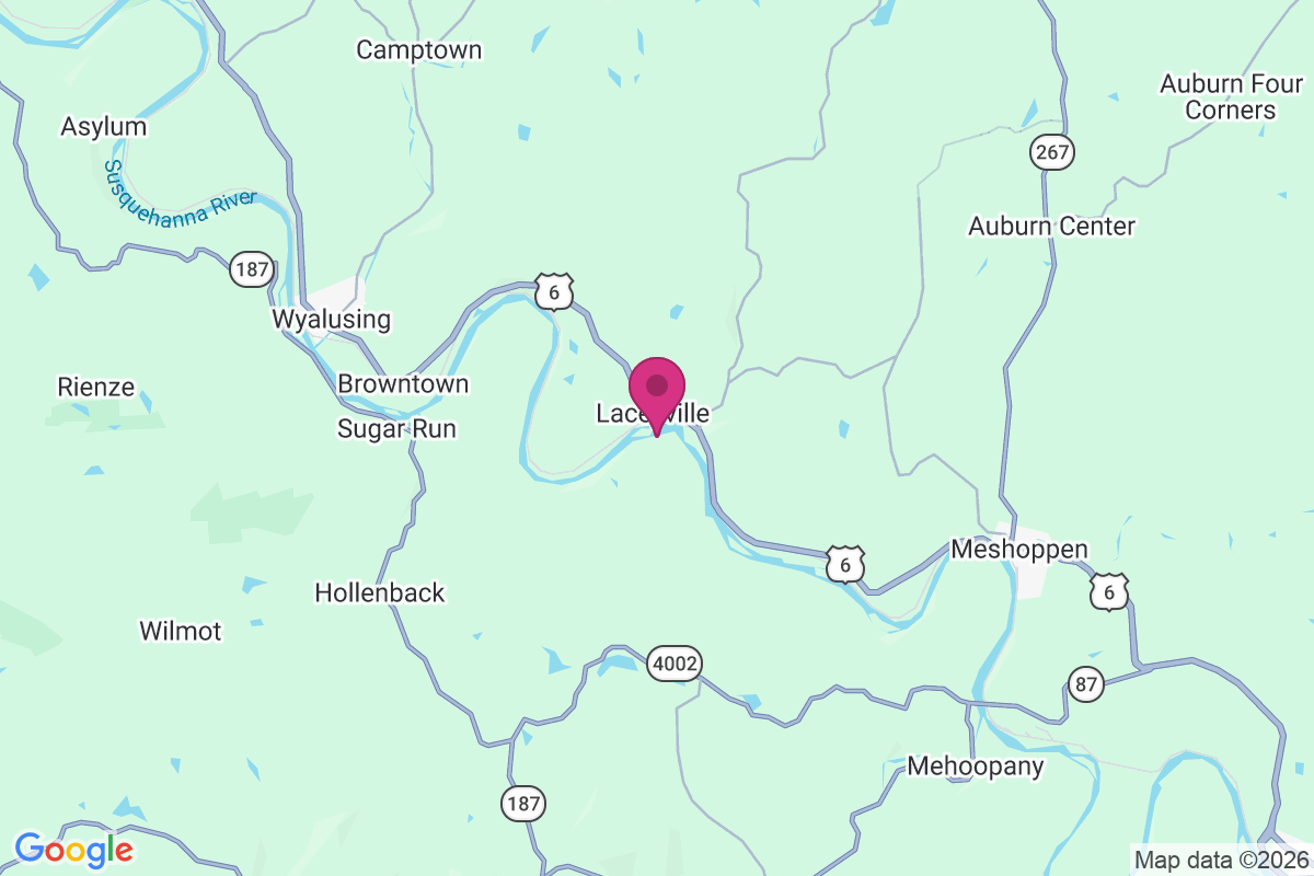 Carte de Laceyville