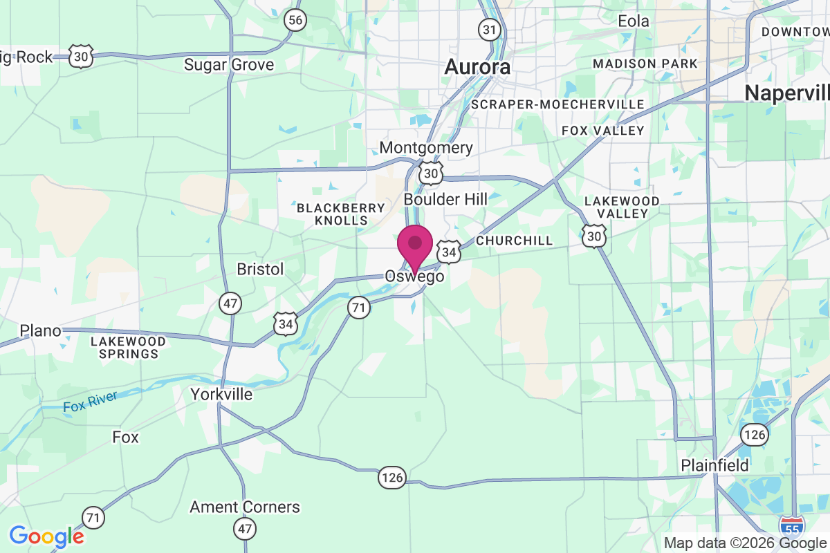Carte de Oswego