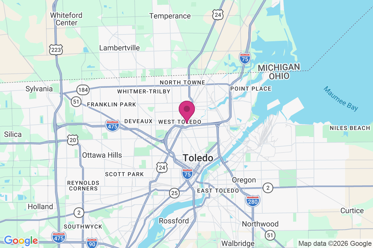 Carte de West Toledo