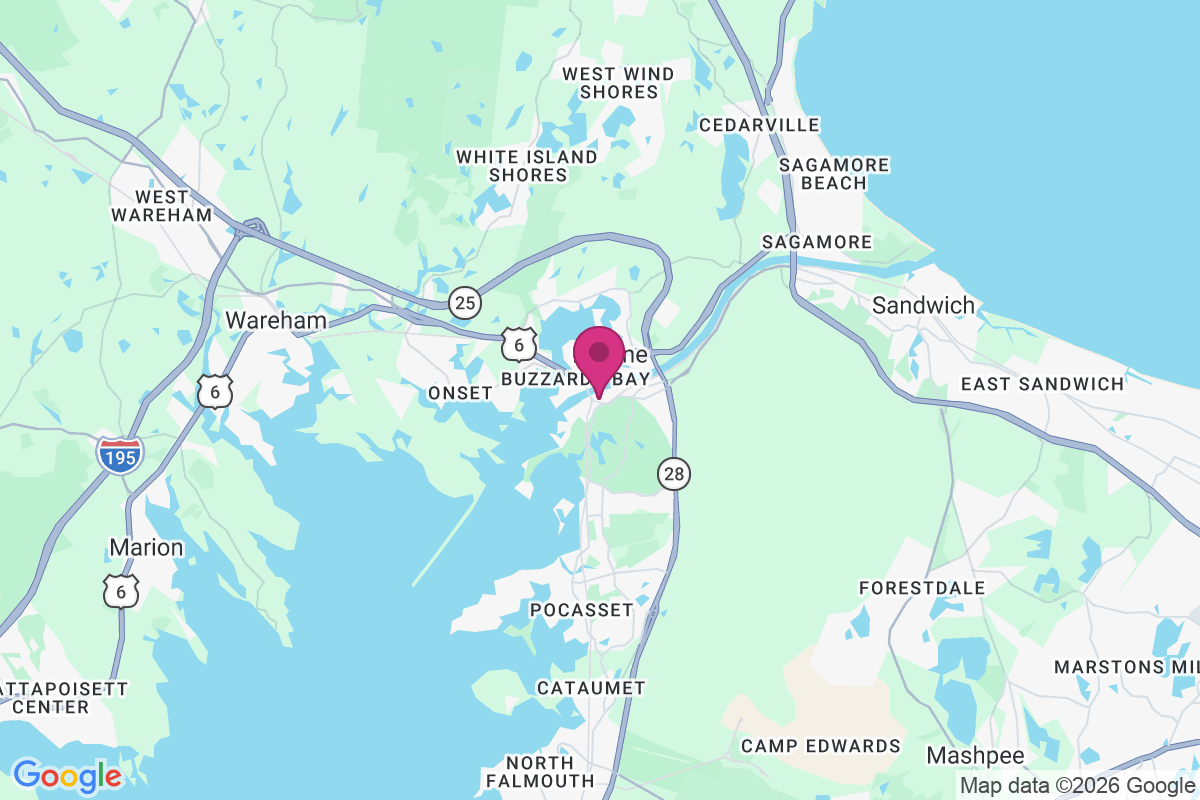 Carte de Buzzards Bay