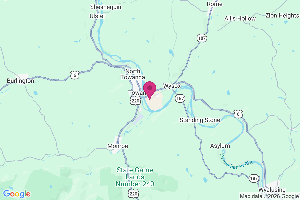 Carte de East Towanda
