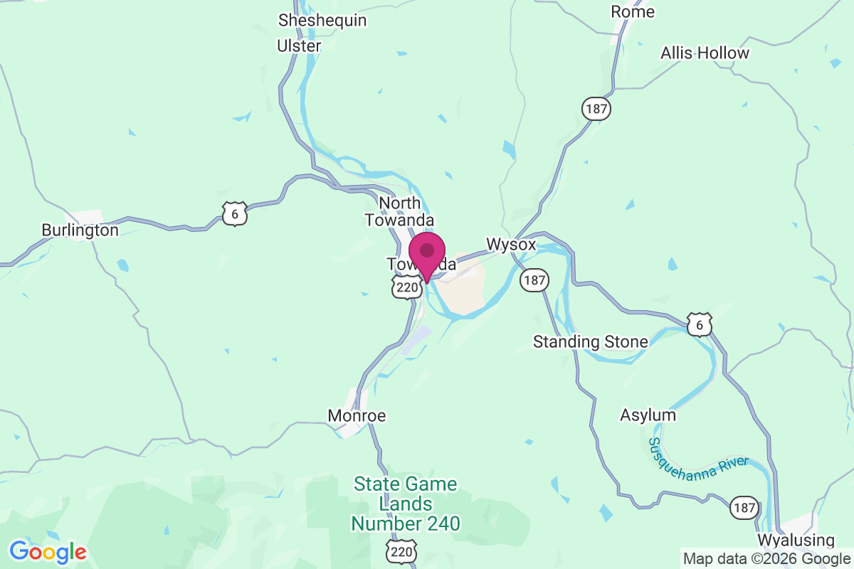 Carte de Towanda