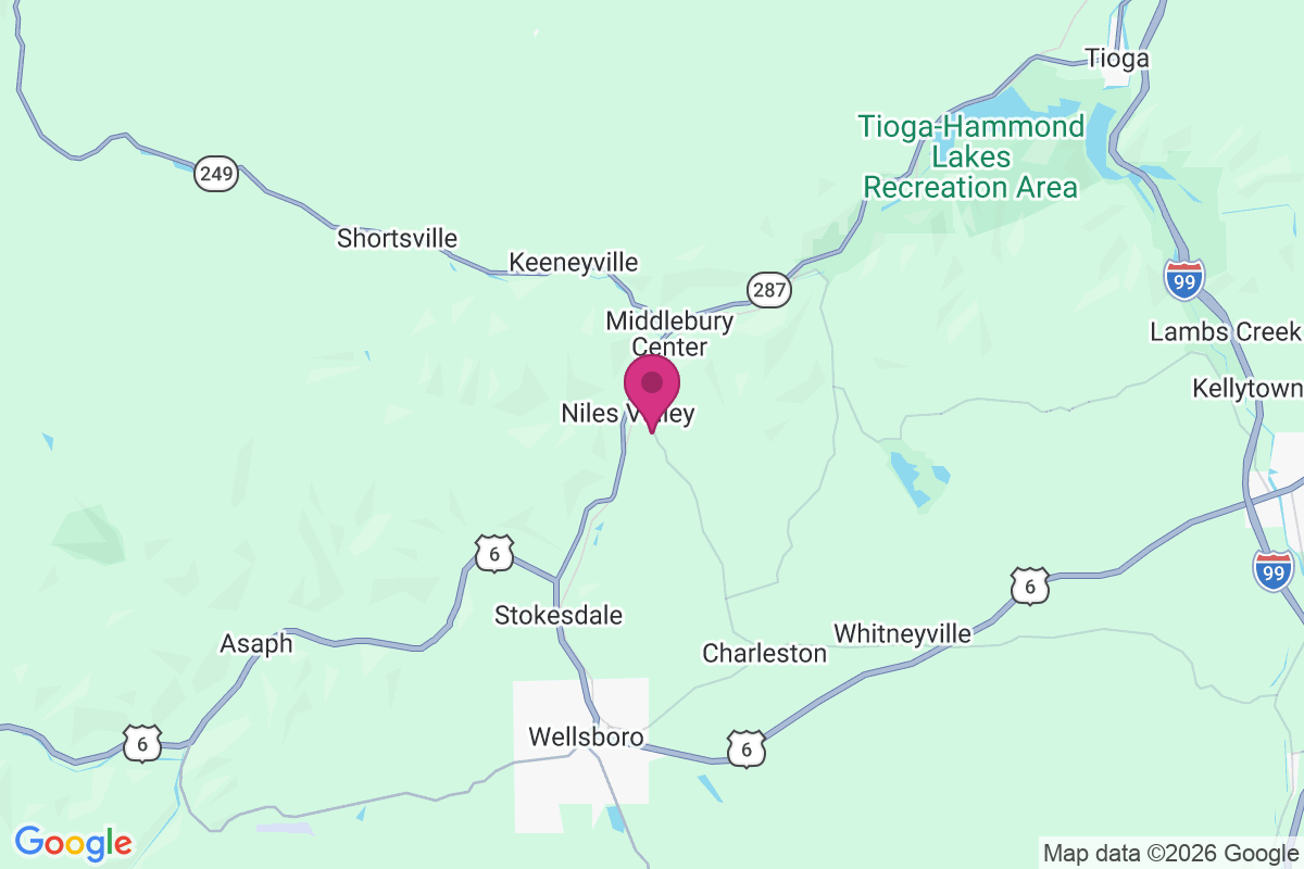 Carte de Niles Valley