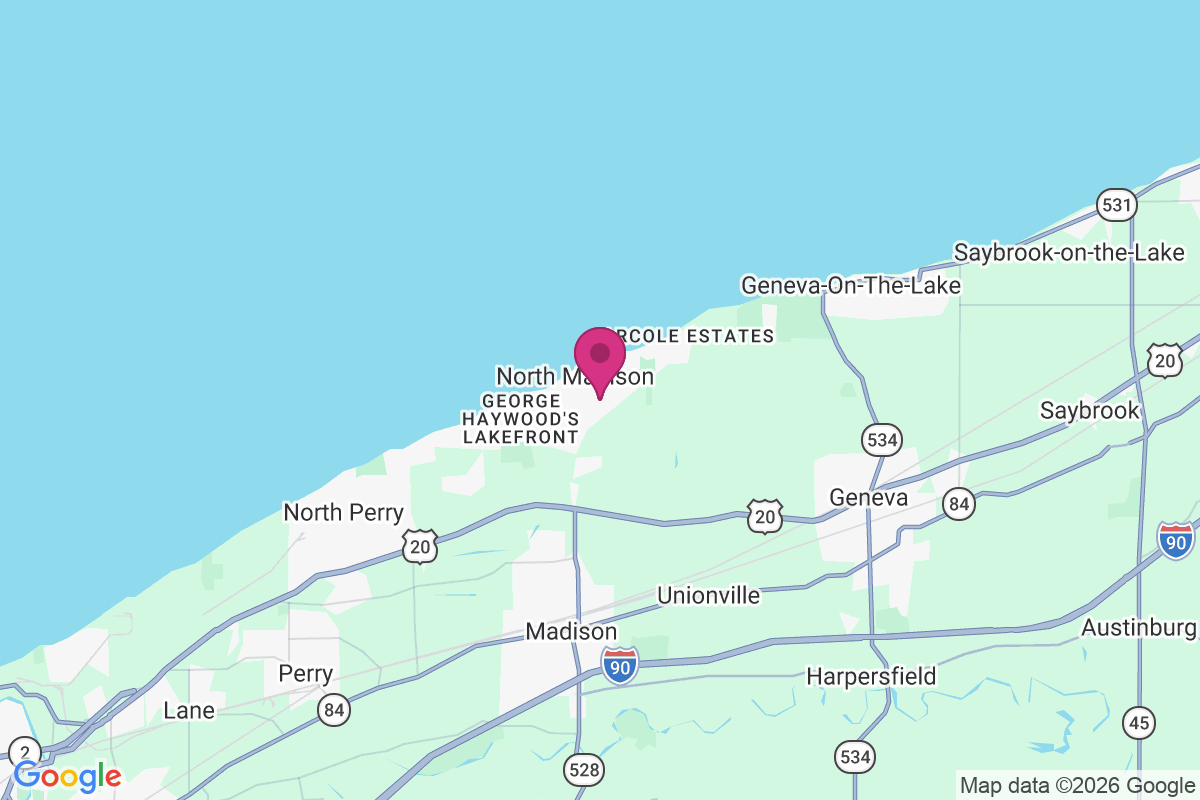 Carte de Madison-on-the-Lake