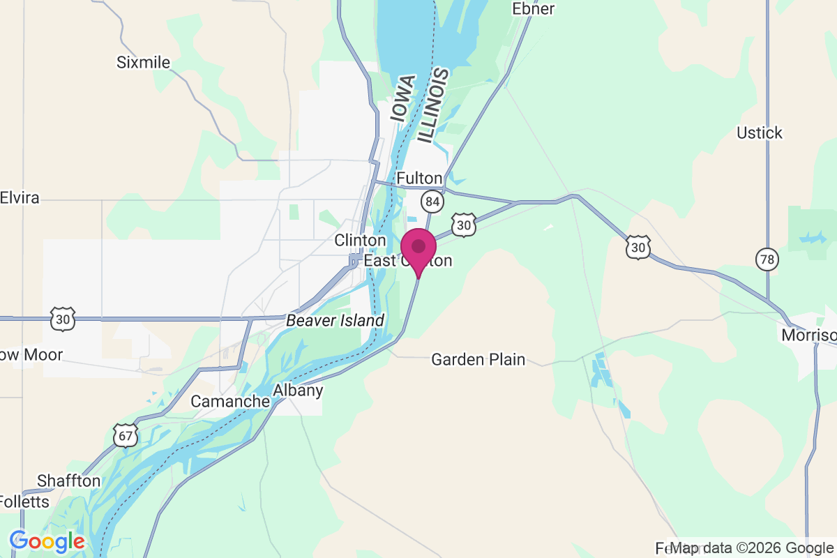 Carte de East Clinton