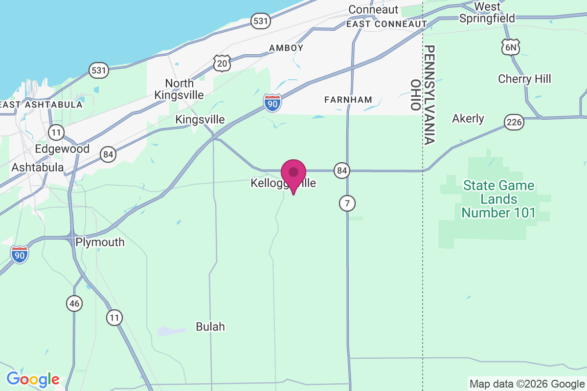 Carte de Kelloggsville
