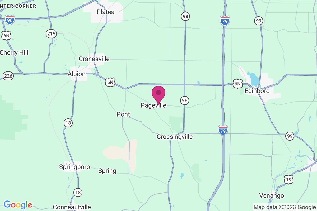 Carte de Pageville