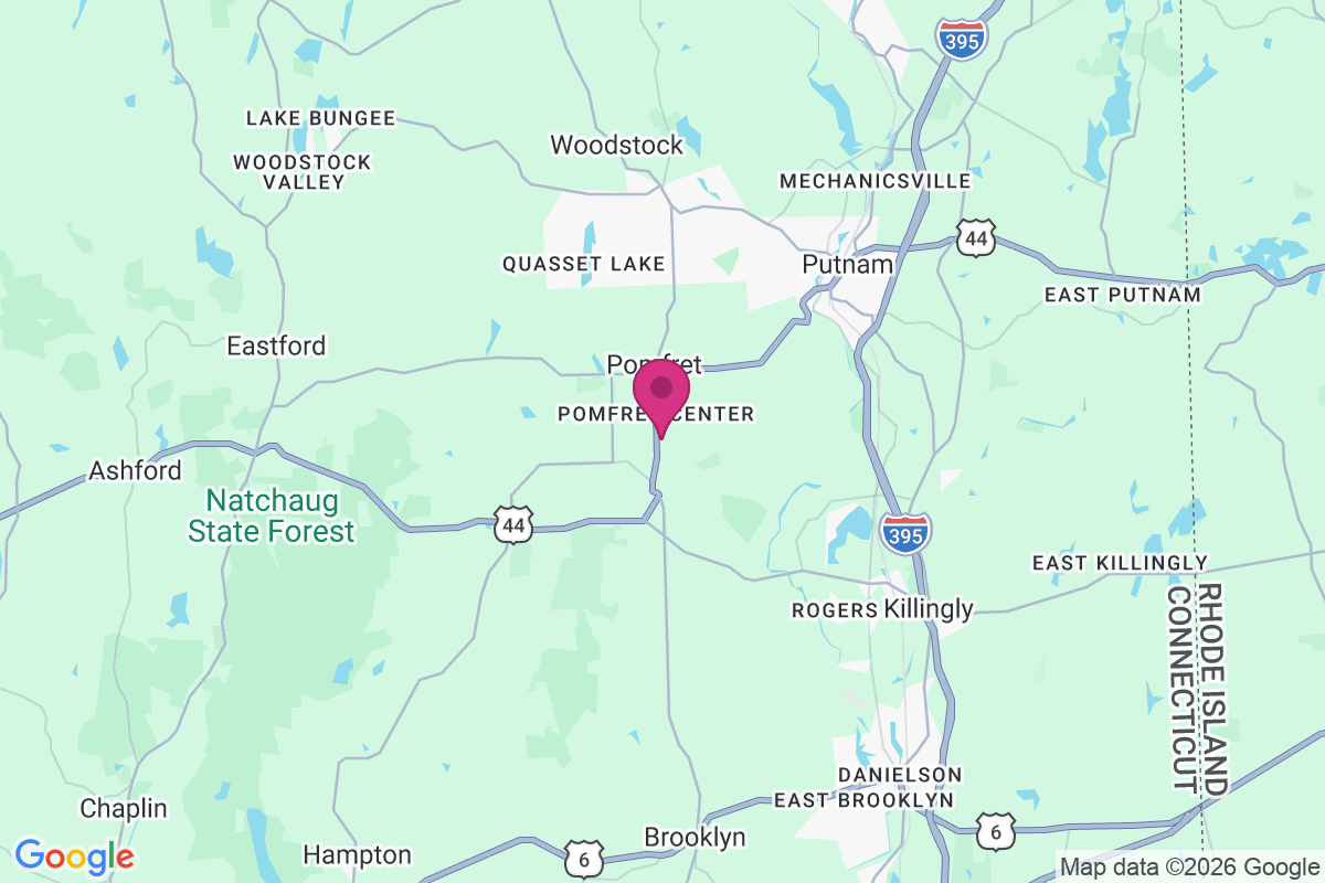 Carte de Pomfret Center