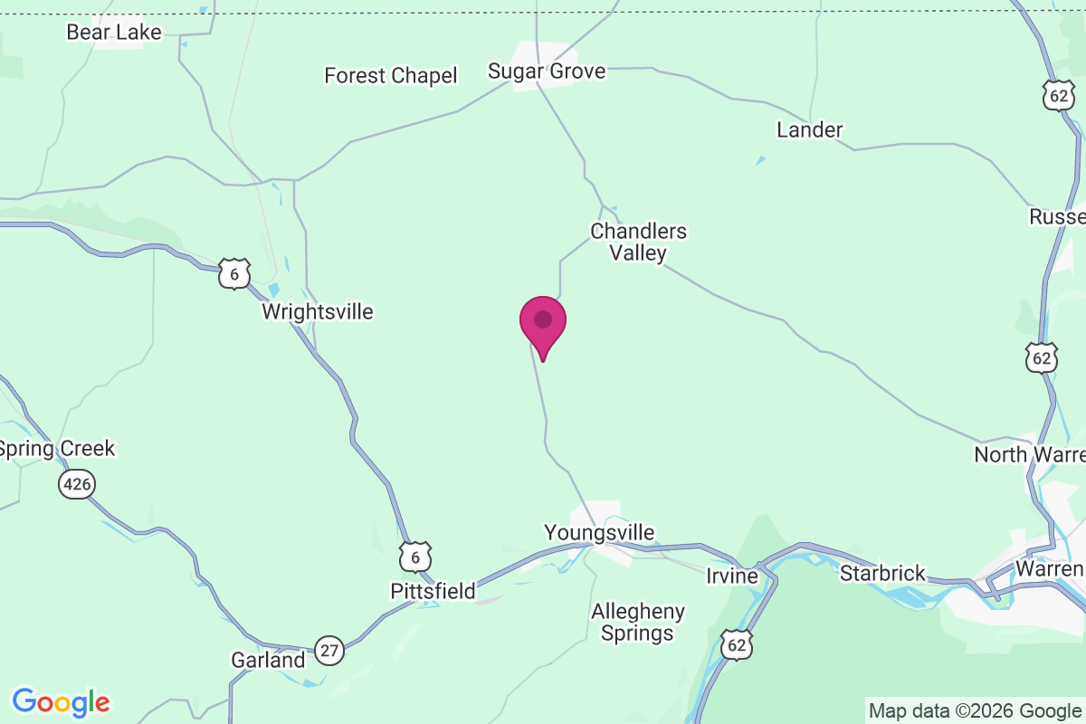 Carte de Matthews Run