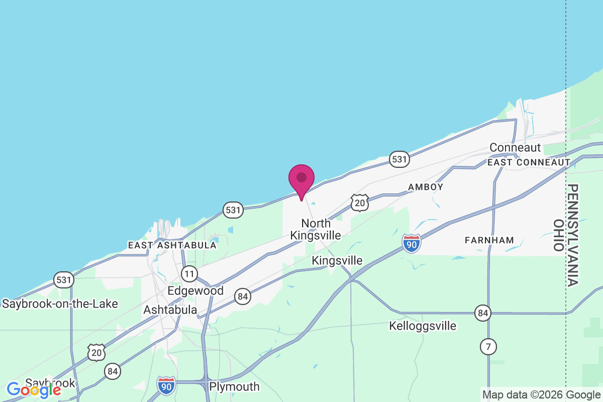 Carte de Kingsville On-the-Lake