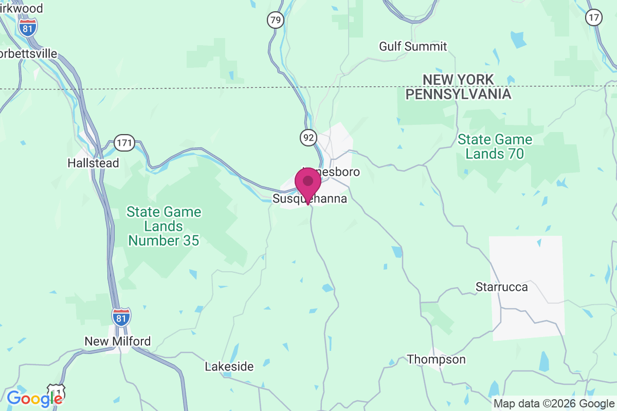 Carte de Susquehanna
