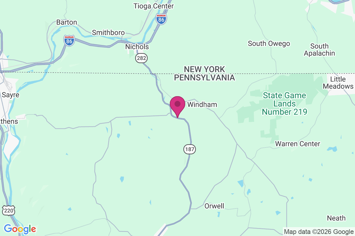 Carte de Windham Center