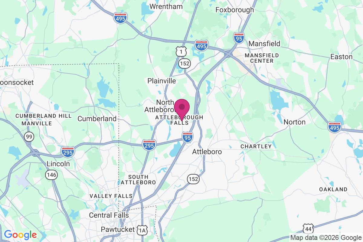 Carte de Attleboro Falls