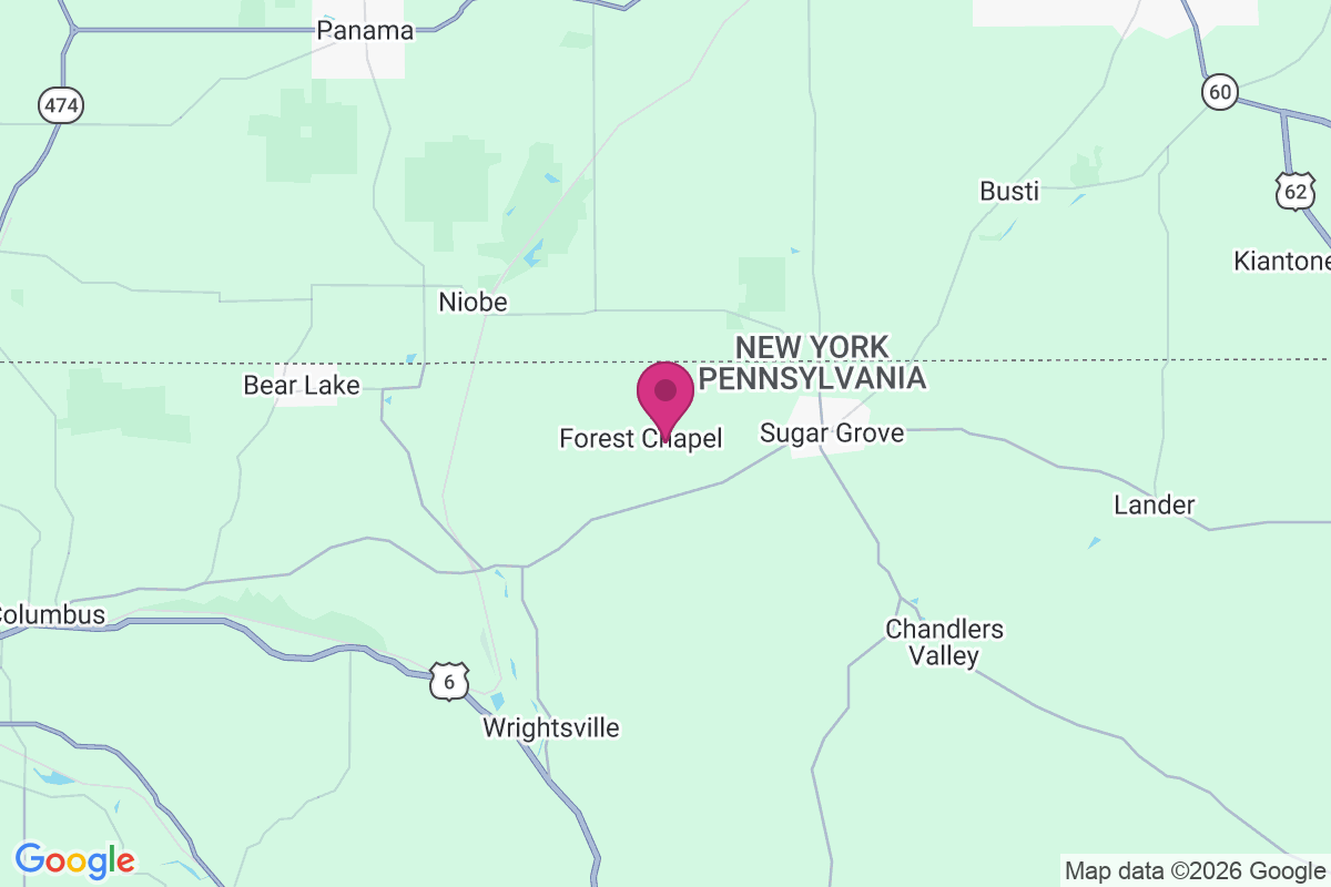 Carte de Forest Chapel