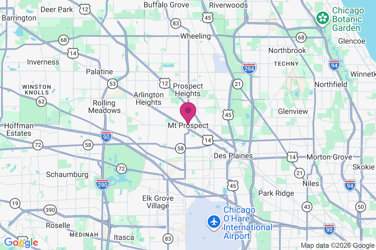 Carte de Mount Prospect