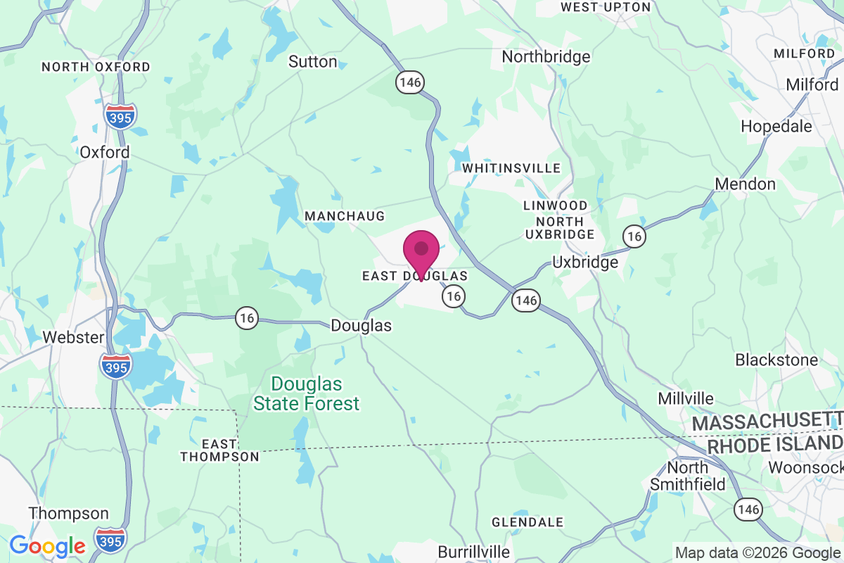 Carte de East Douglas
