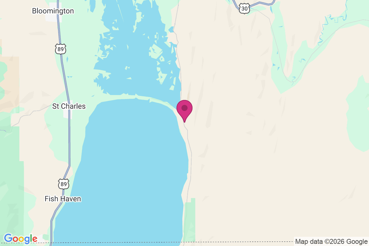 Carte de Bear Lake Hot Springs