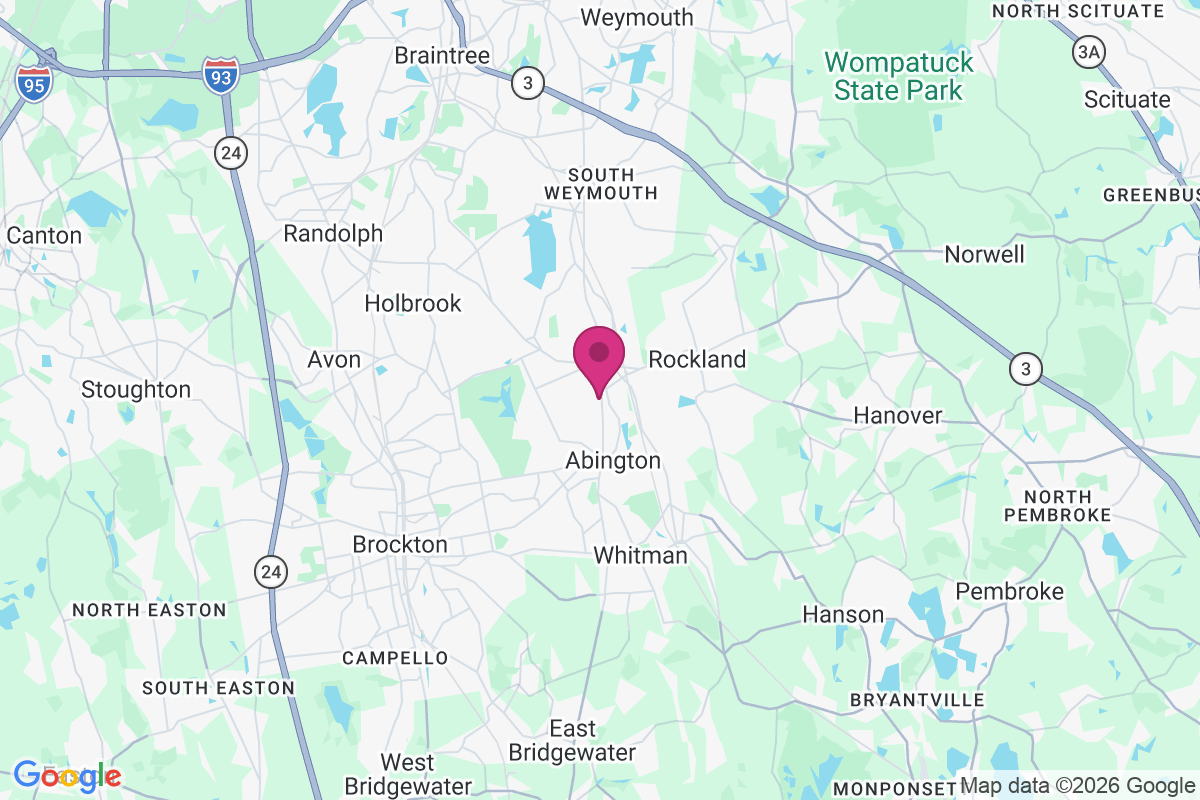 Carte de North Abington