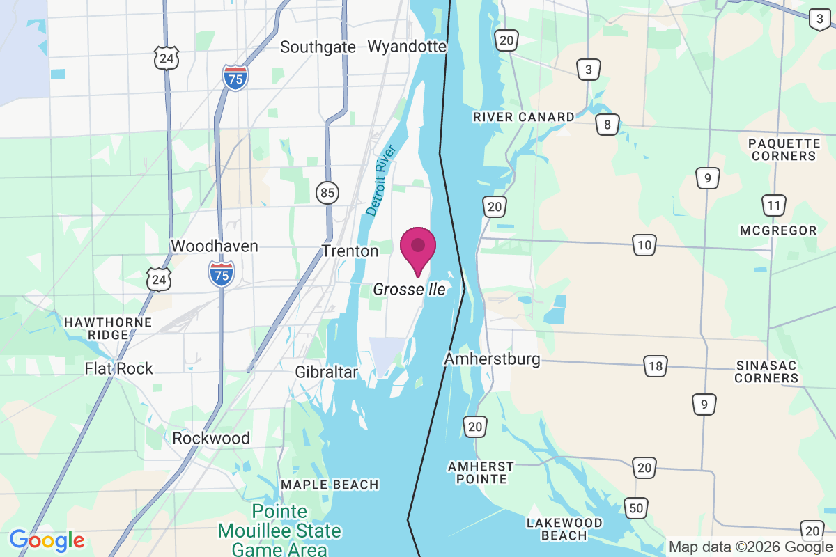 Carte de Grosse Ile