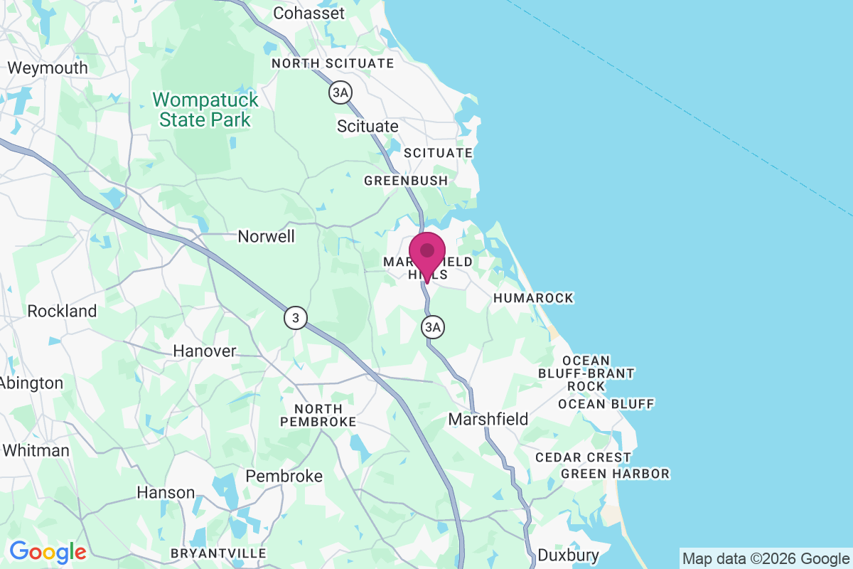 Carte de Marshfield Hills