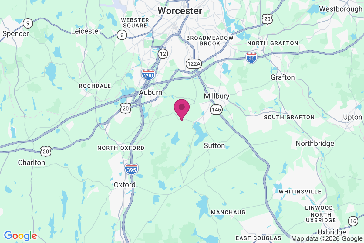 Carte de West Millbury