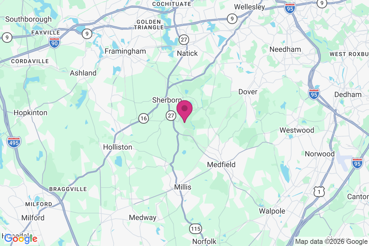 Carte de South Sherborn