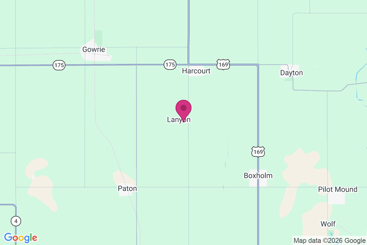 Carte de Lanyon