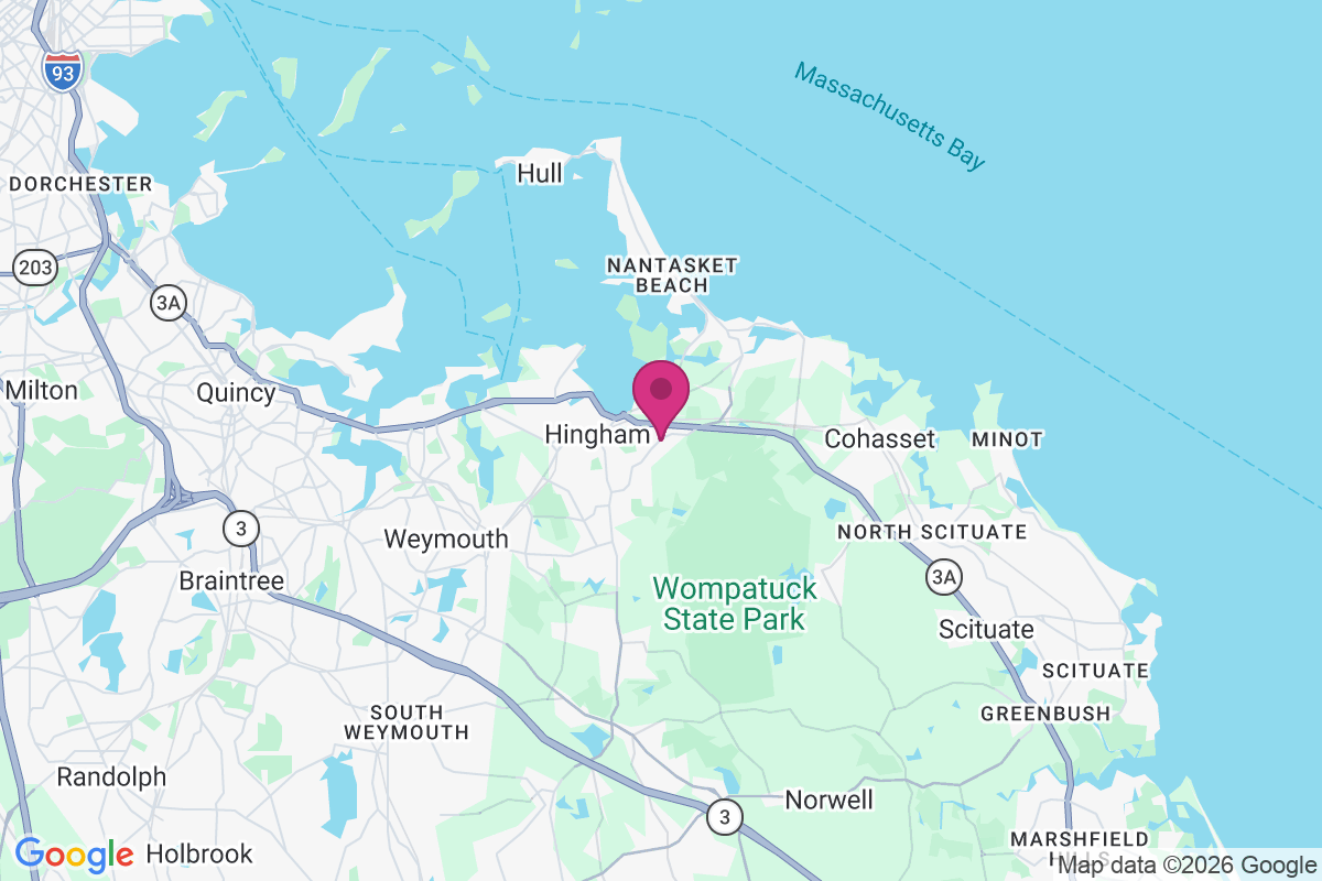 Carte de Nantasket Junction