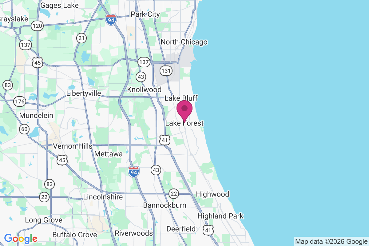 Carte de Lake Forest