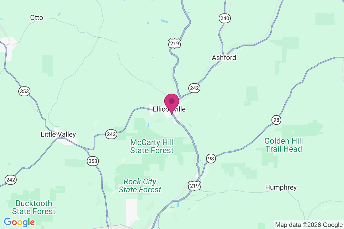 Carte de Ellicottville