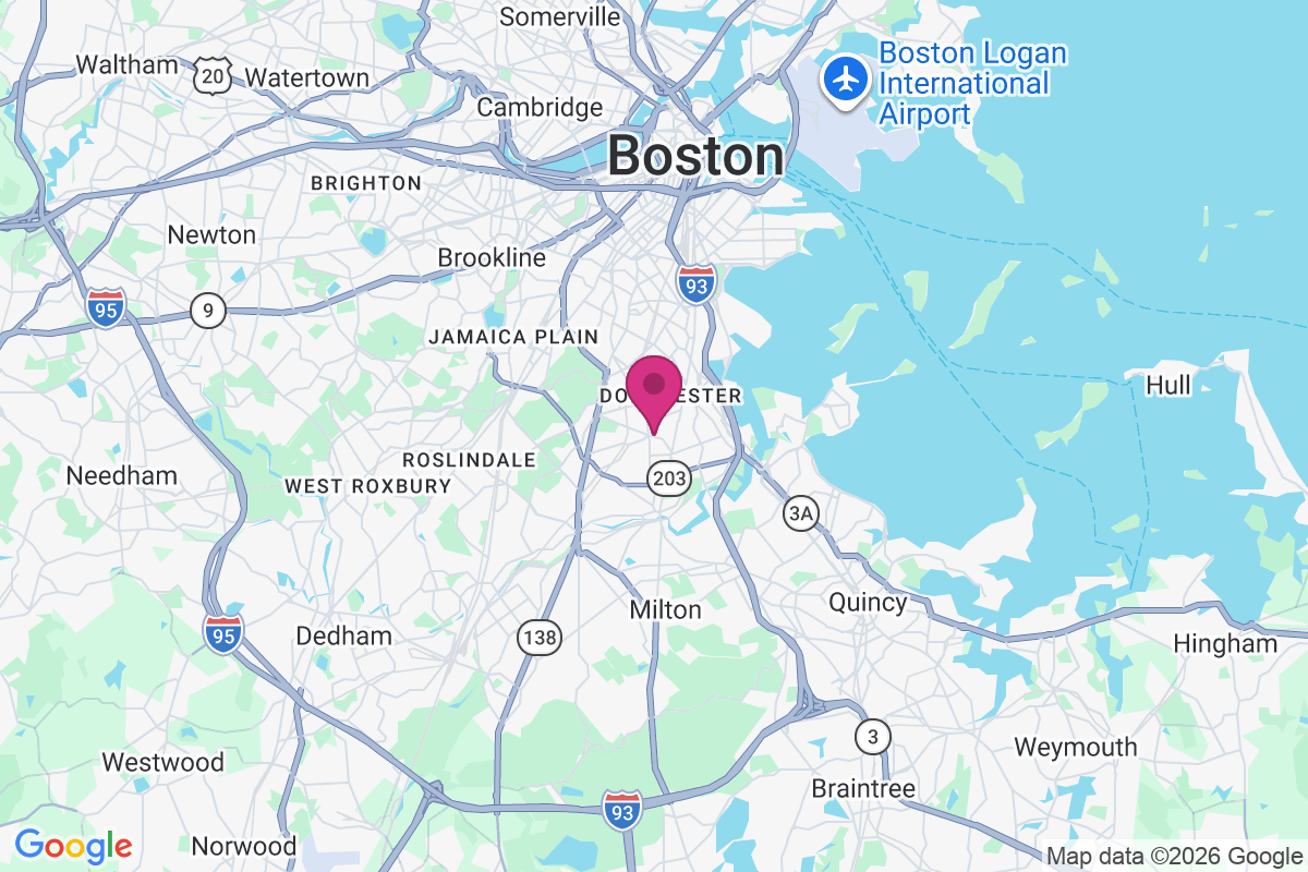 Carte de Dorchester Center