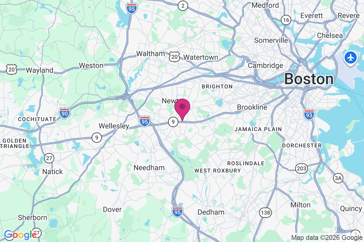 Carte de Newton Highlands