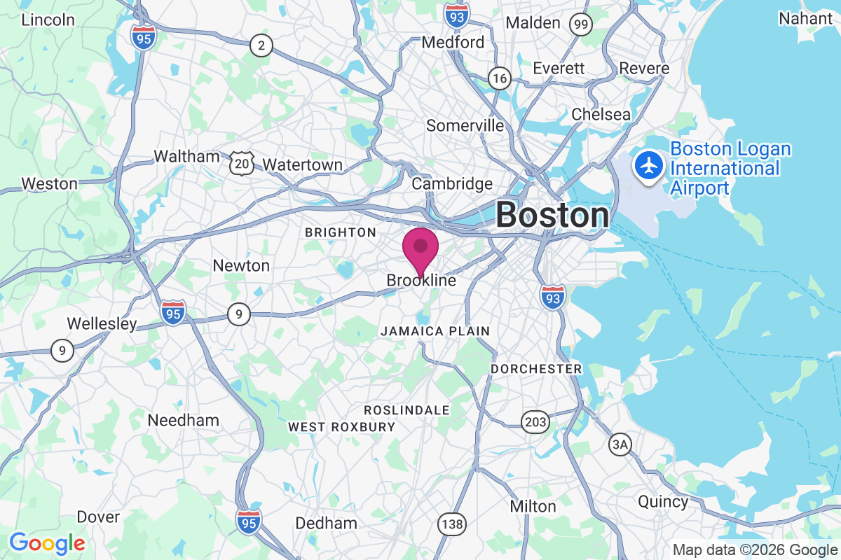 Carte de Brookline