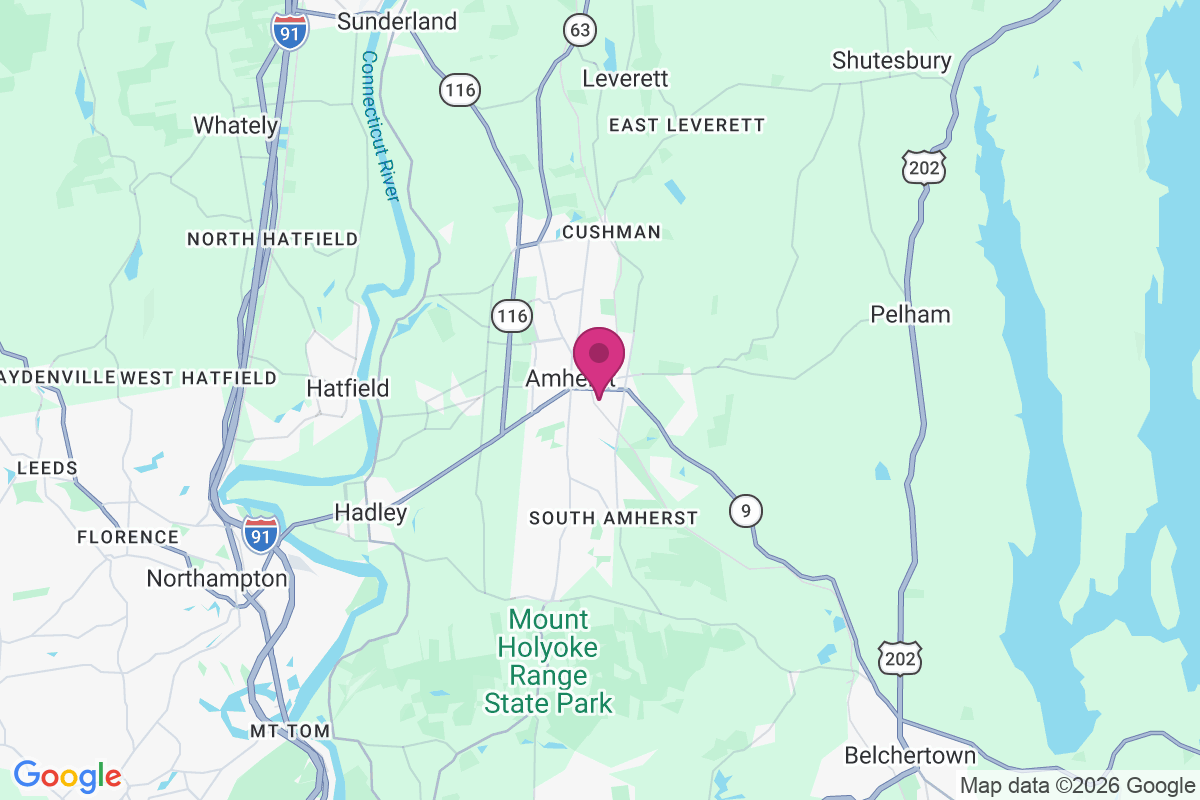 Carte de Amherst Center