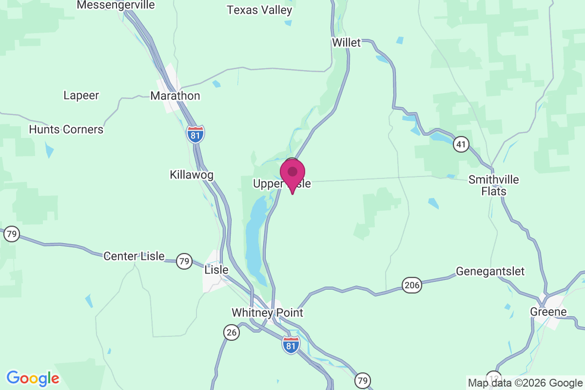 Carte de Upper Lisle