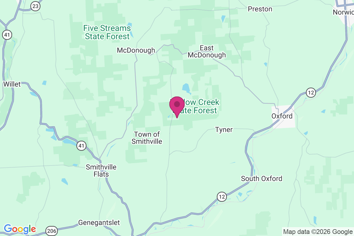 Carte de Corbin Corner