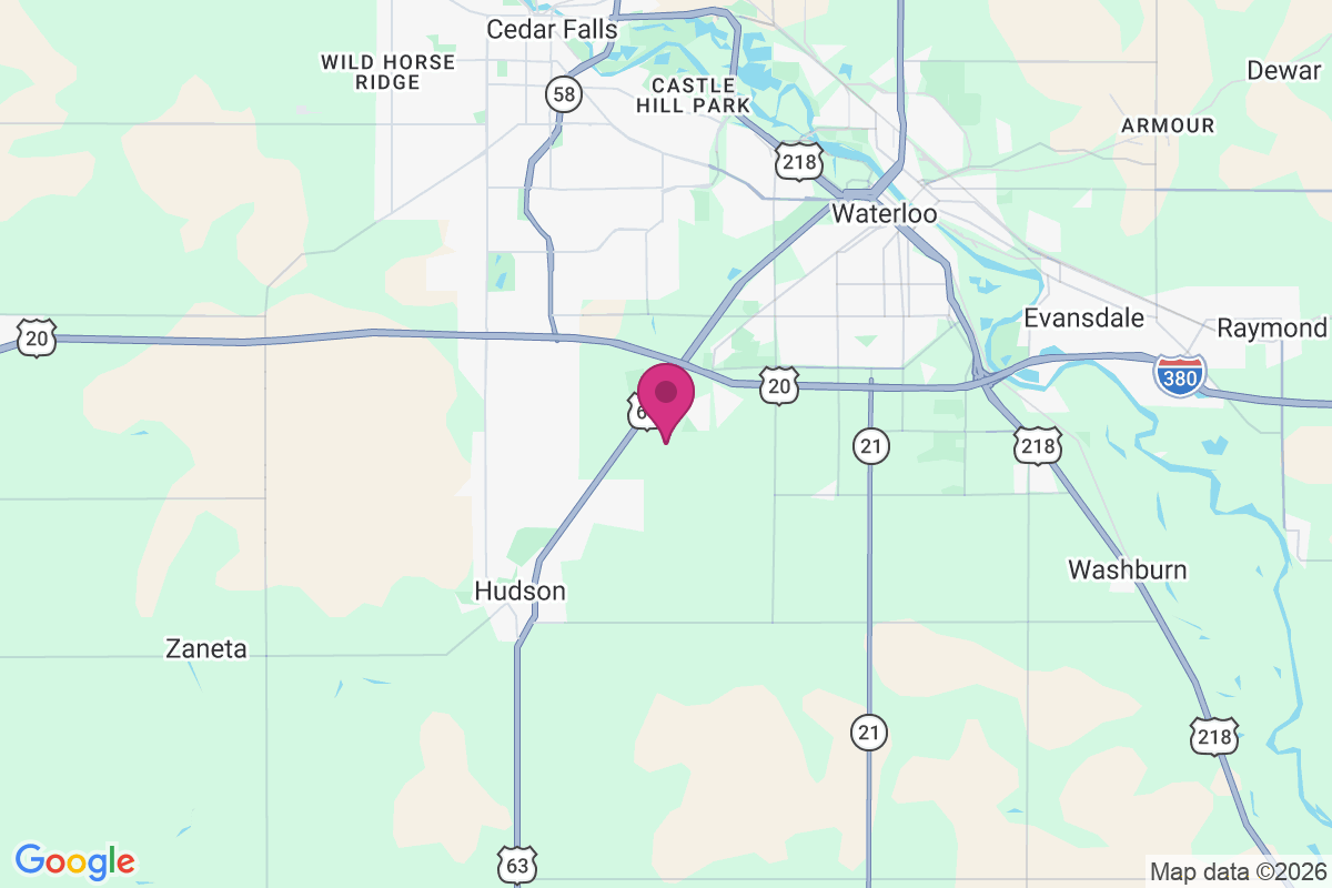 Carte de Cedar Falls Junction