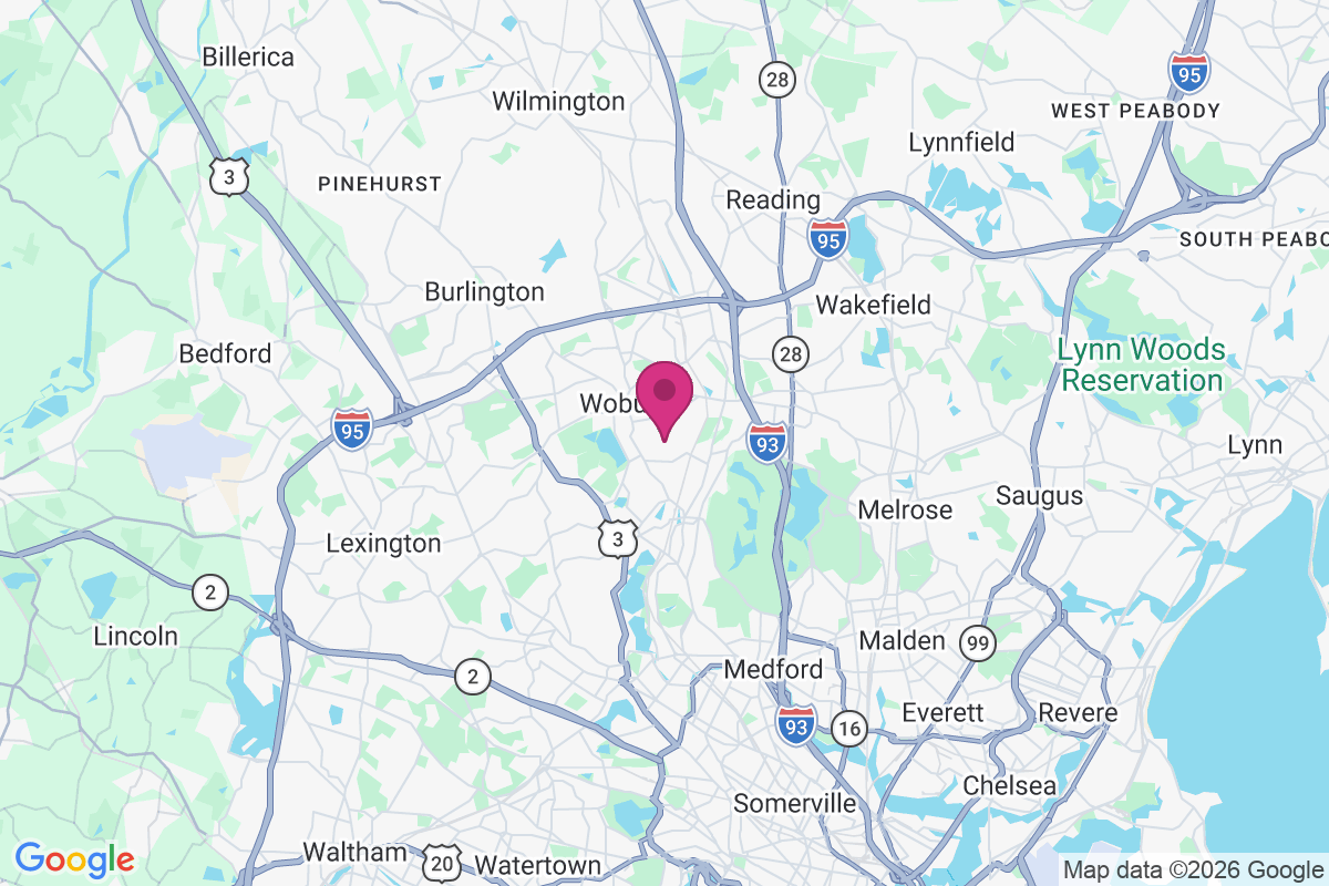 Carte de Woburn Highlands