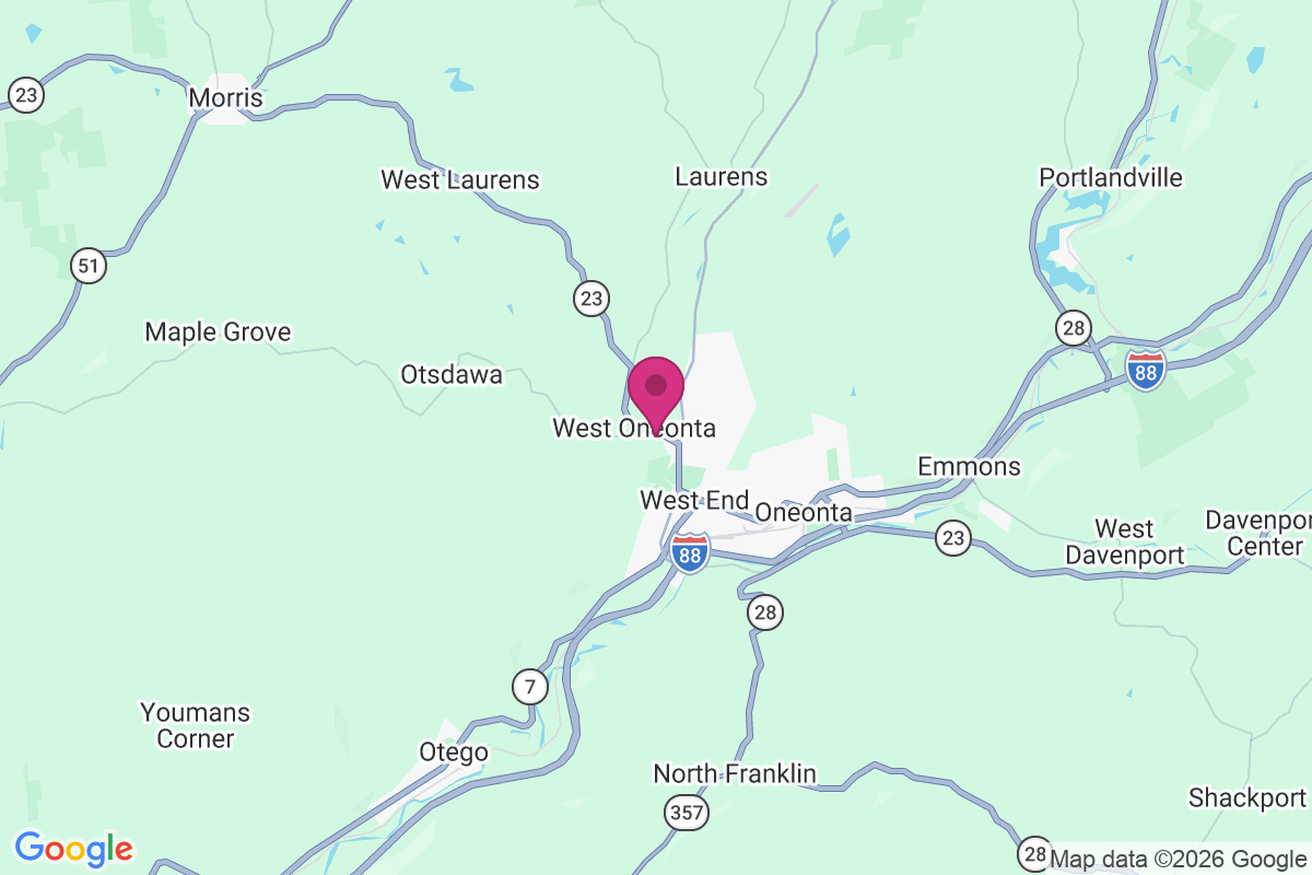 Carte de West Oneonta