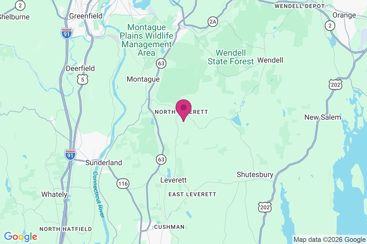 Carte de North Leverett