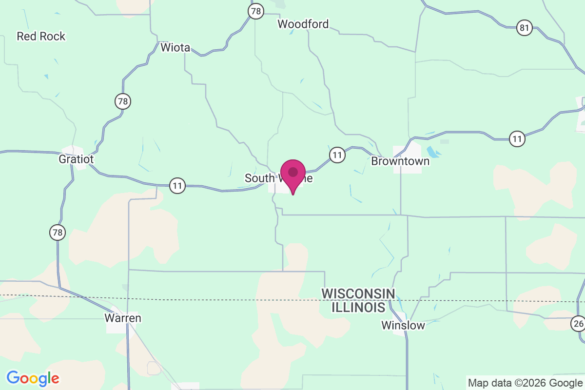 Carte de South Wayne