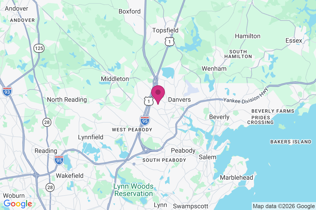 Carte de Danvers Center