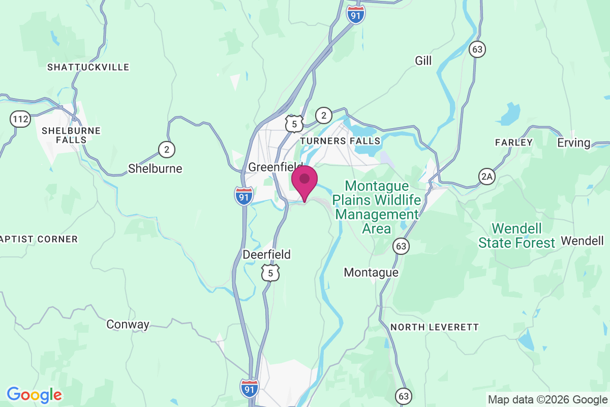 Carte de East Greenfield