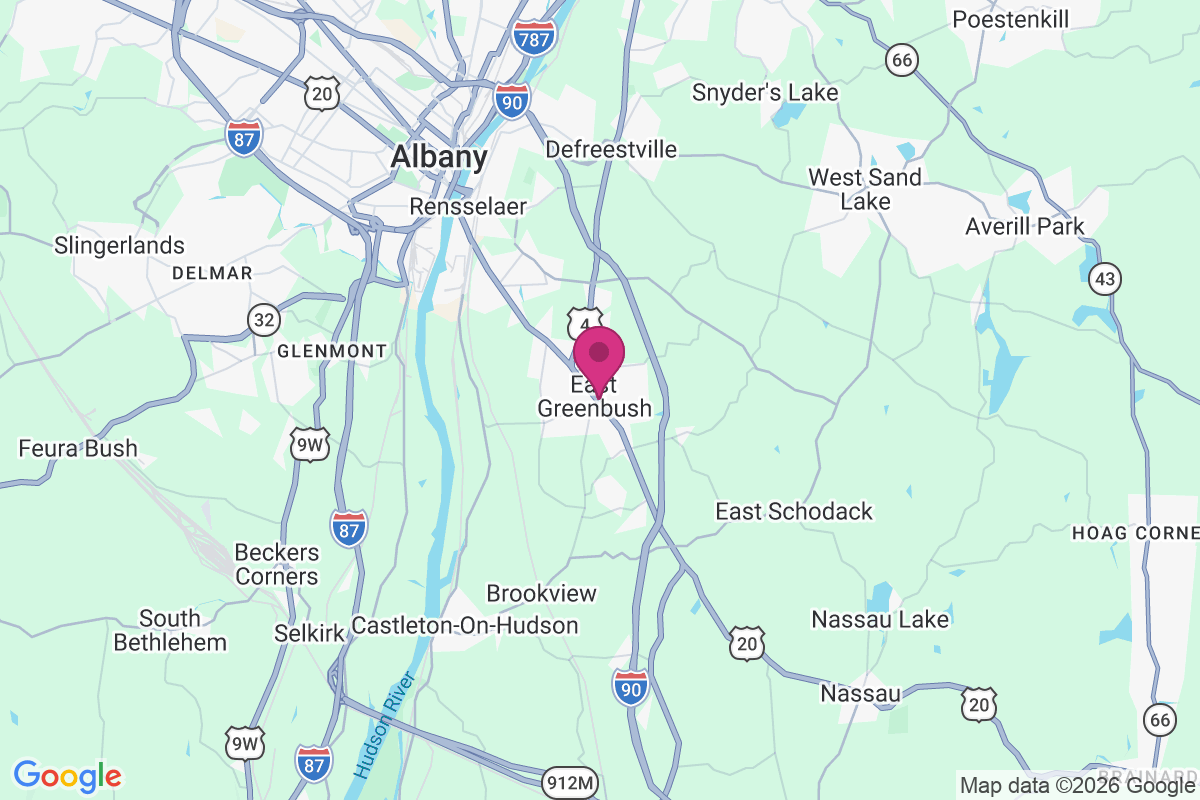 Carte de East Greenbush
