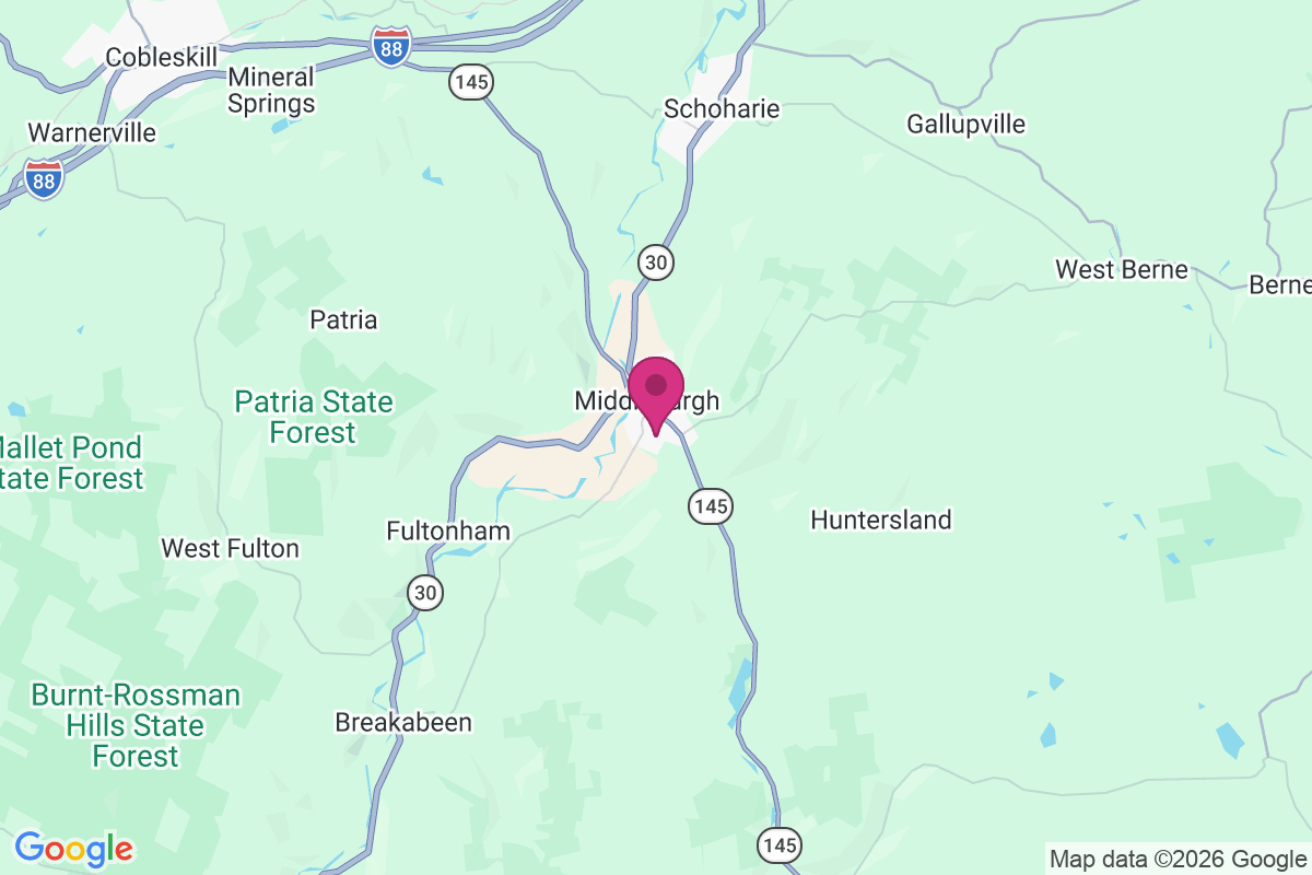 Carte de Middleburgh