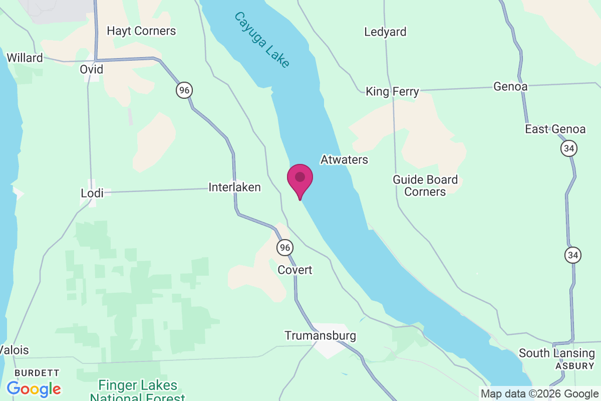 Carte de Holton Beach